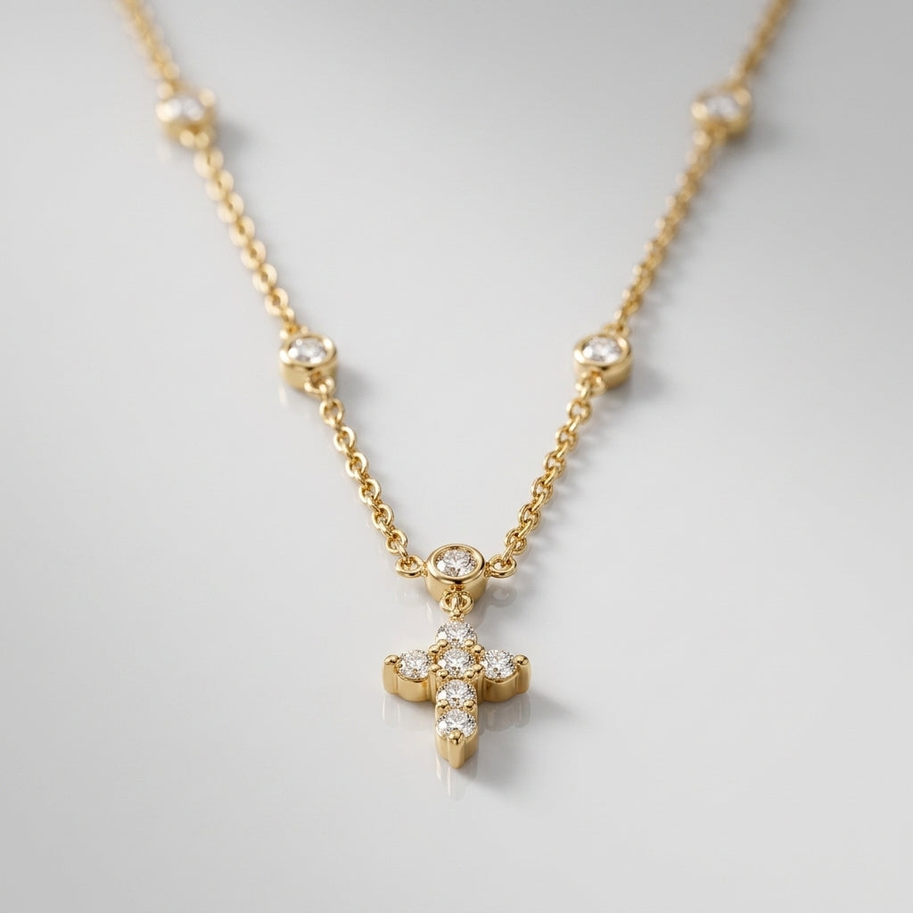 Assisi Cross Necklace
