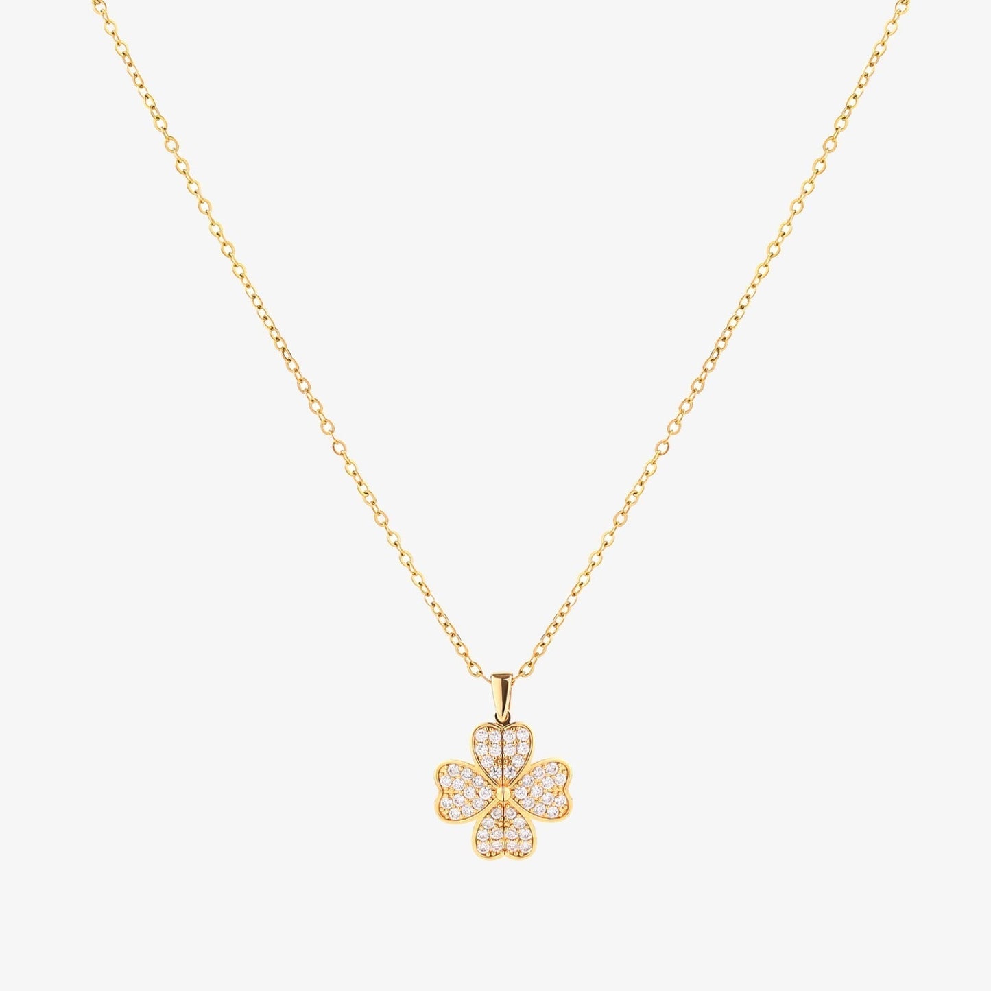 Heart Bloom Necklace | Gold