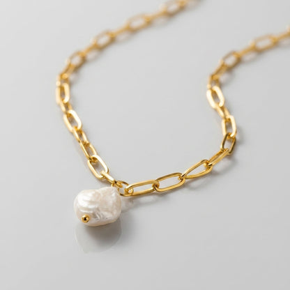 Hanalei Pearl Coin Necklace