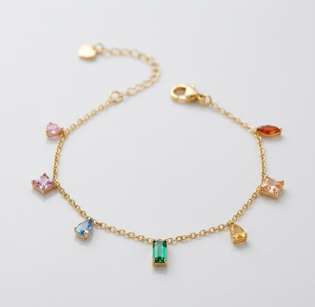 Ocean Aura Charm Bracelet