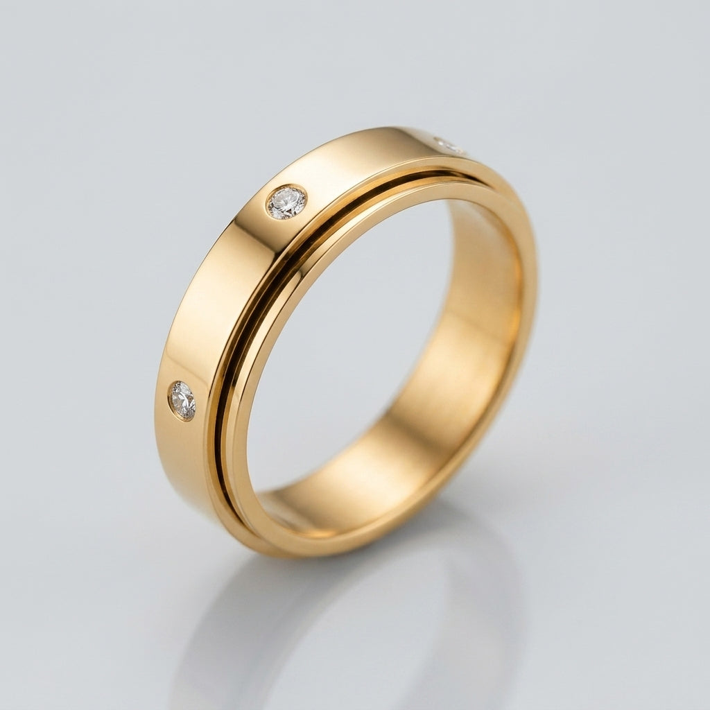 Spins Love Ring