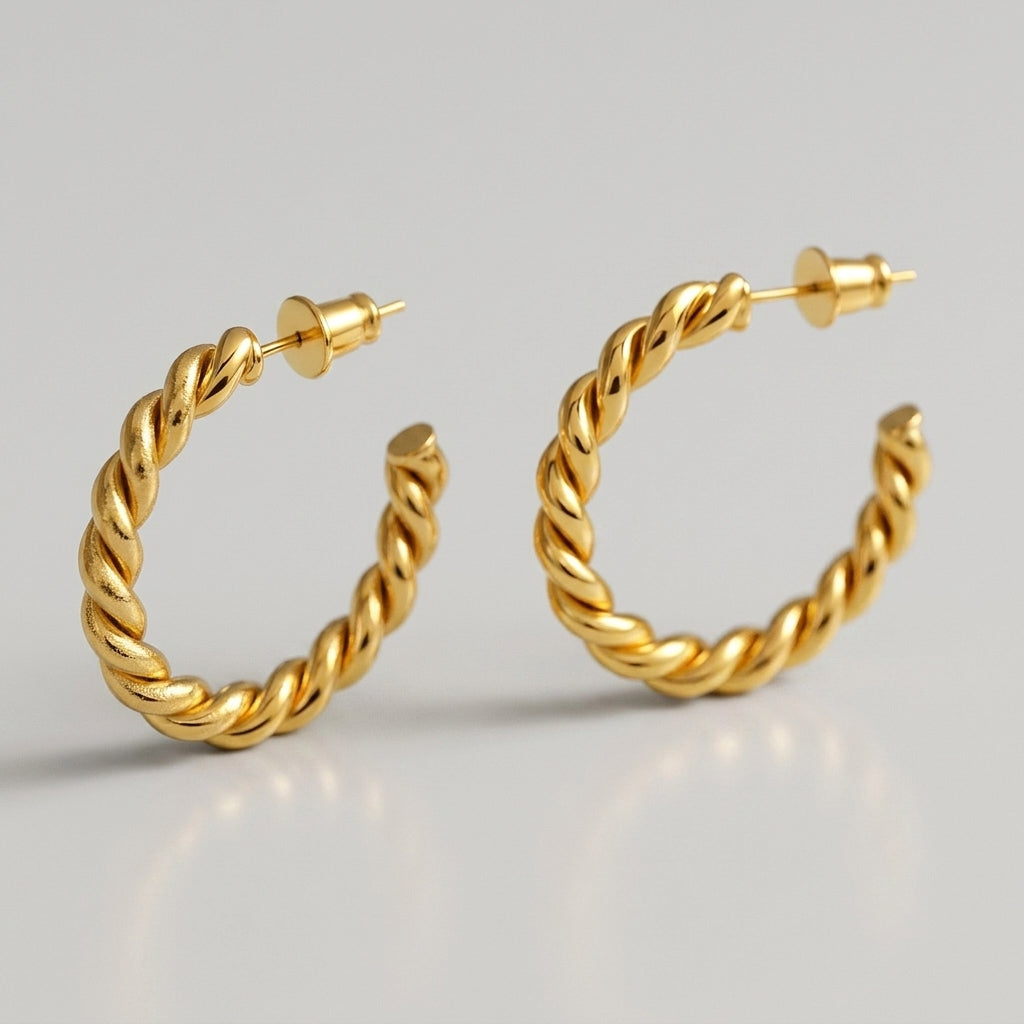 Pastry Hoop Earrings