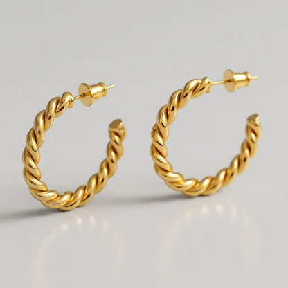 Pastry Hoop Earrings