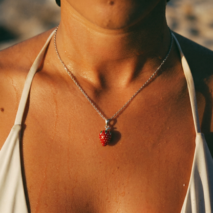Strawberry Kiss Necklace