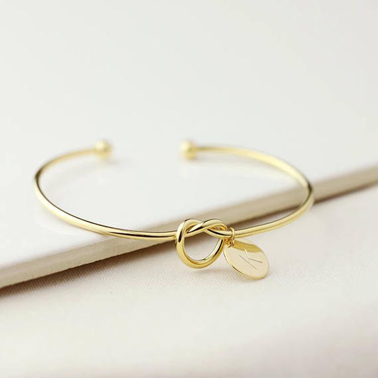 Infinity Bangle Bracelet