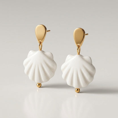 Scallop Earrings