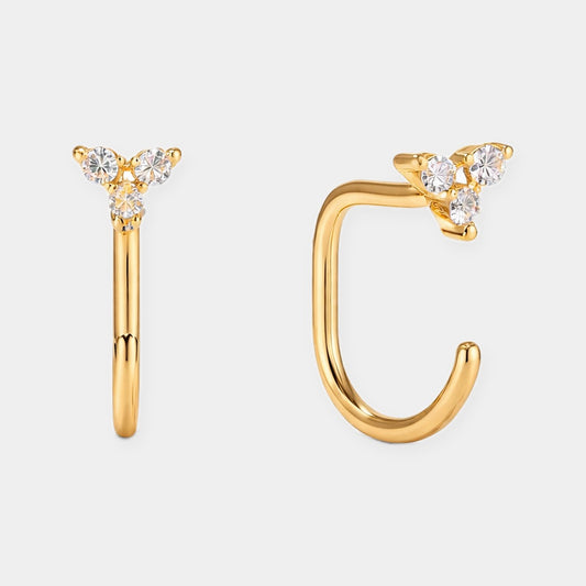Trinity Star Comfort Earrings