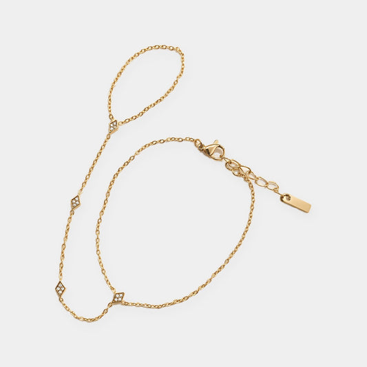 Virelle Crystal HandChain
