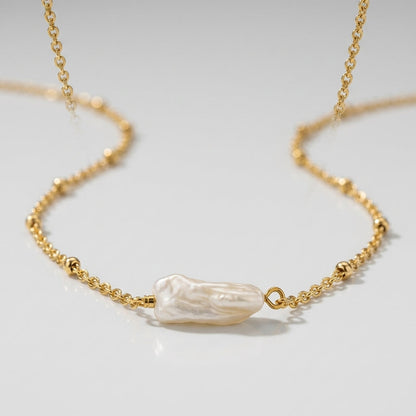 Helios Pearl Necklace