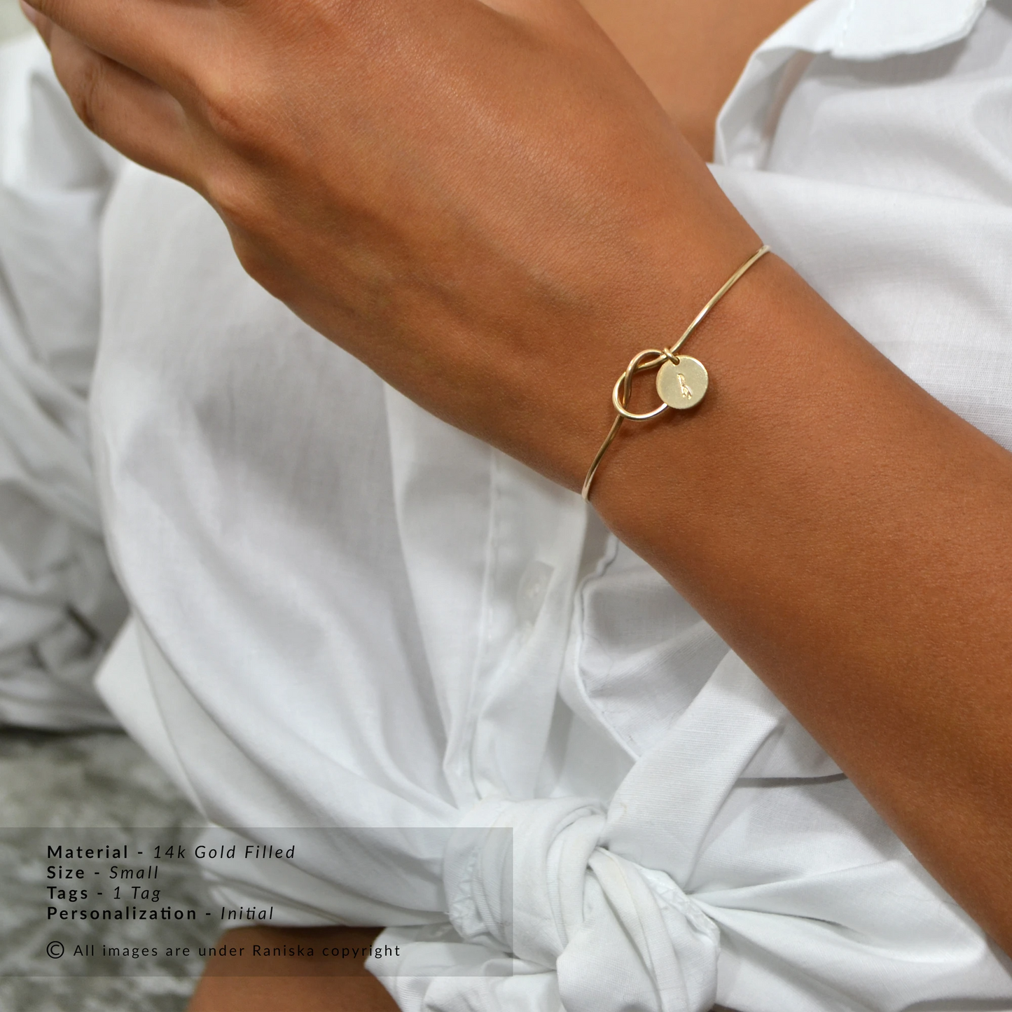 Infinity Bangle Bracelet