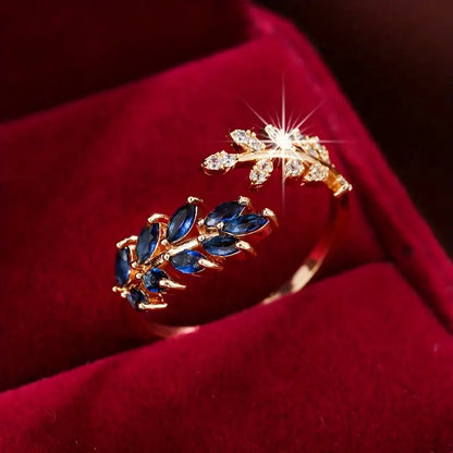 Vivara Saphielle Ring | Gold