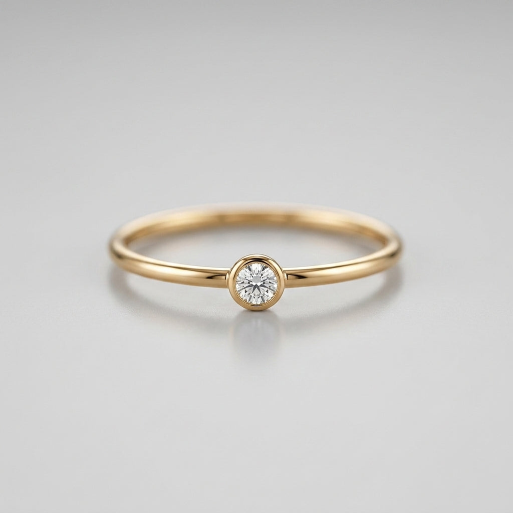 Dainty Birthstone Ring