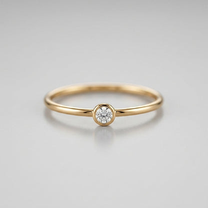 Dainty Birthstone Ring