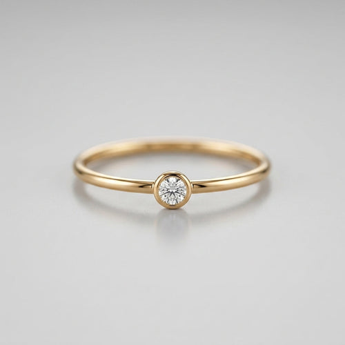 Dainty Birthstone Ring