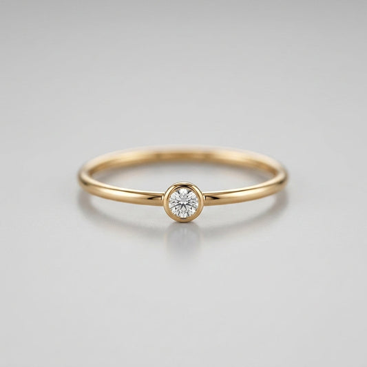 Dainty Birthstone Ring