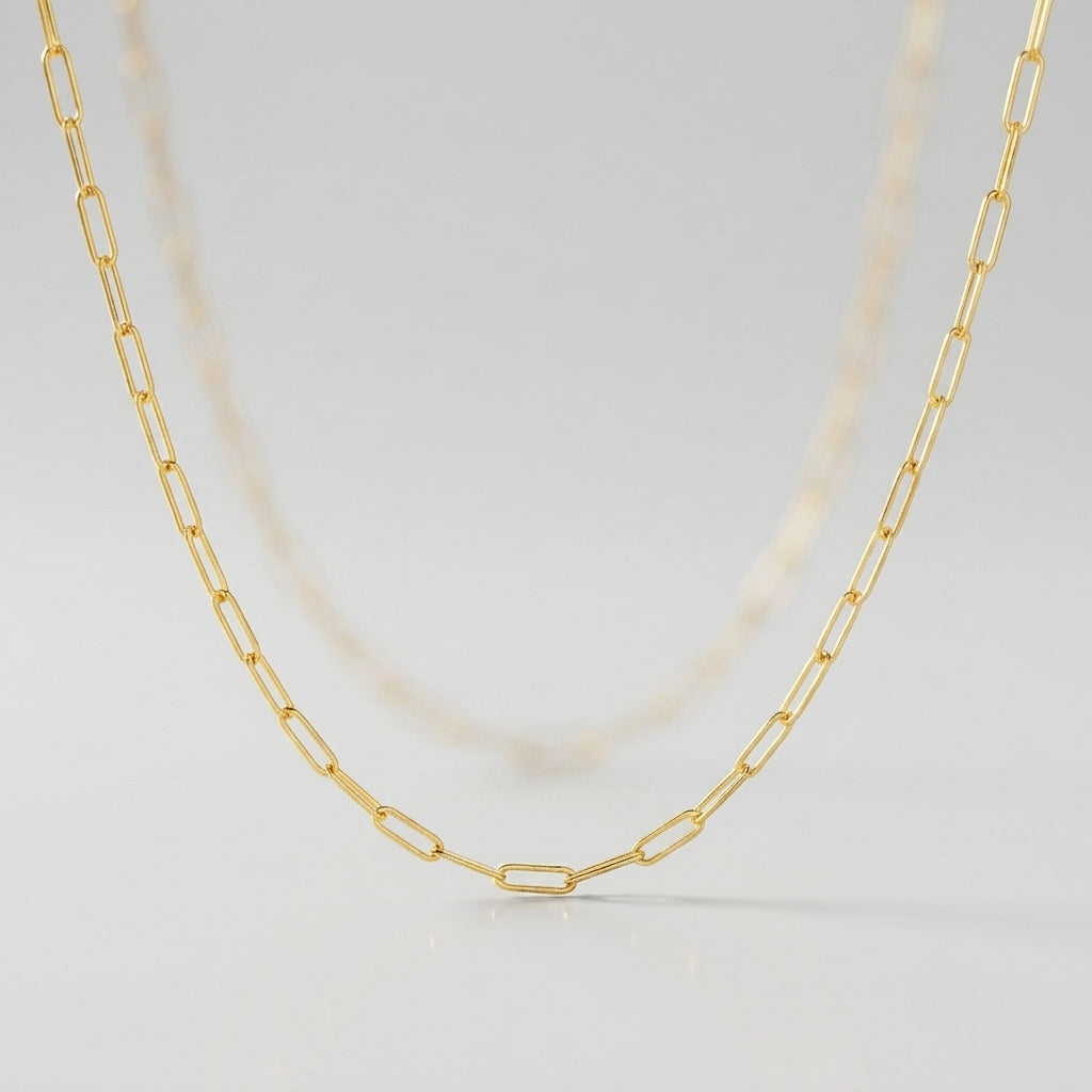 Maui Paperclip Necklace