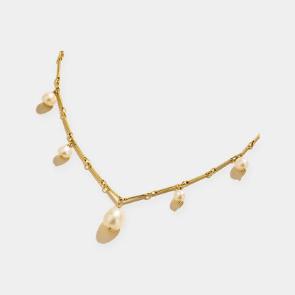 Santorini Pearl Necklace