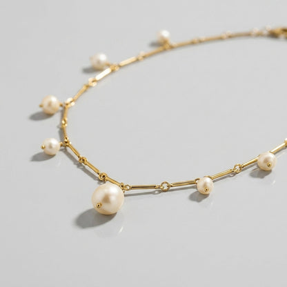 Santorini Pearl Necklace