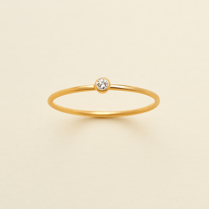 Dainty Birthstone Ring