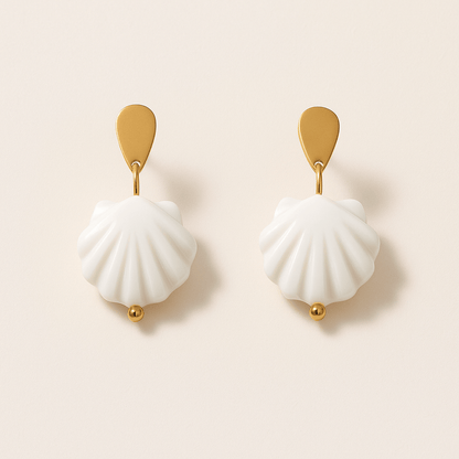 Scallop Earrings