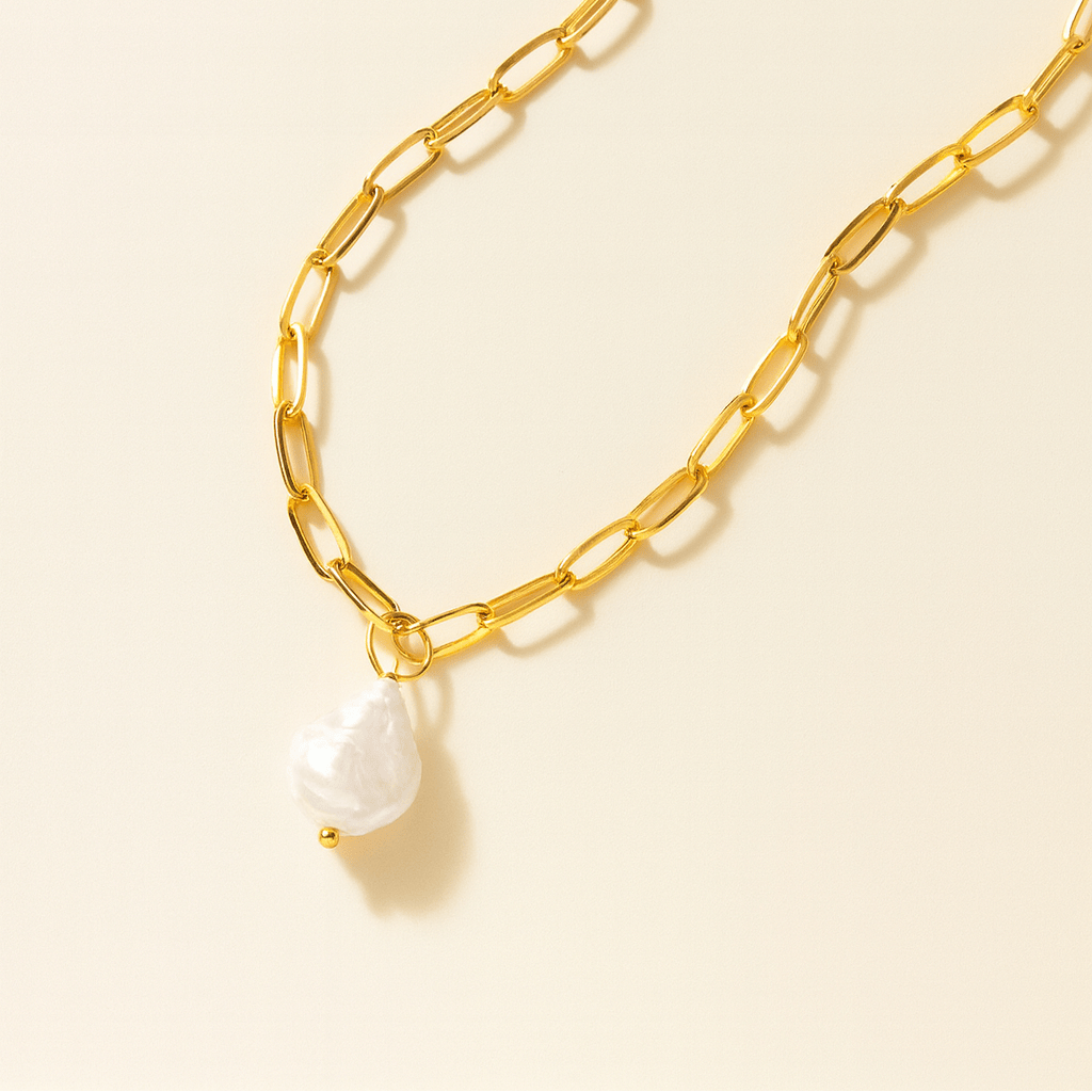 Hanalei Pearl Coin Necklace