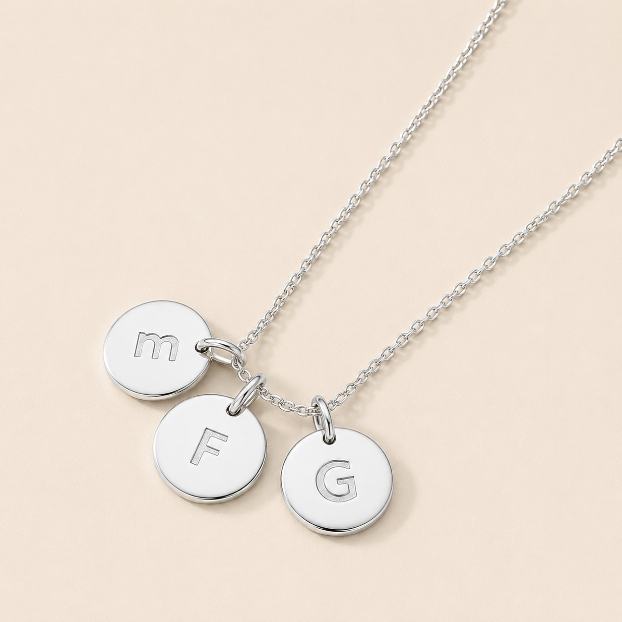 Aura Initial Necklace