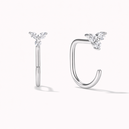 Trinity Star Comfort Earrings