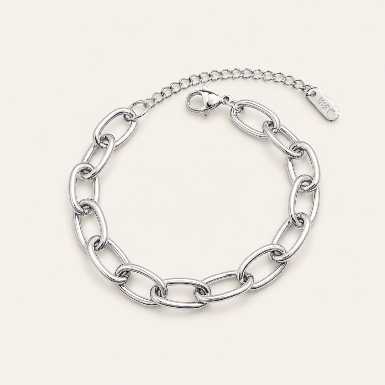 Tulum Chunky Paperclip Bracelet