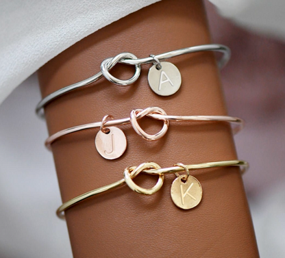 Infinity Bangle Bracelet