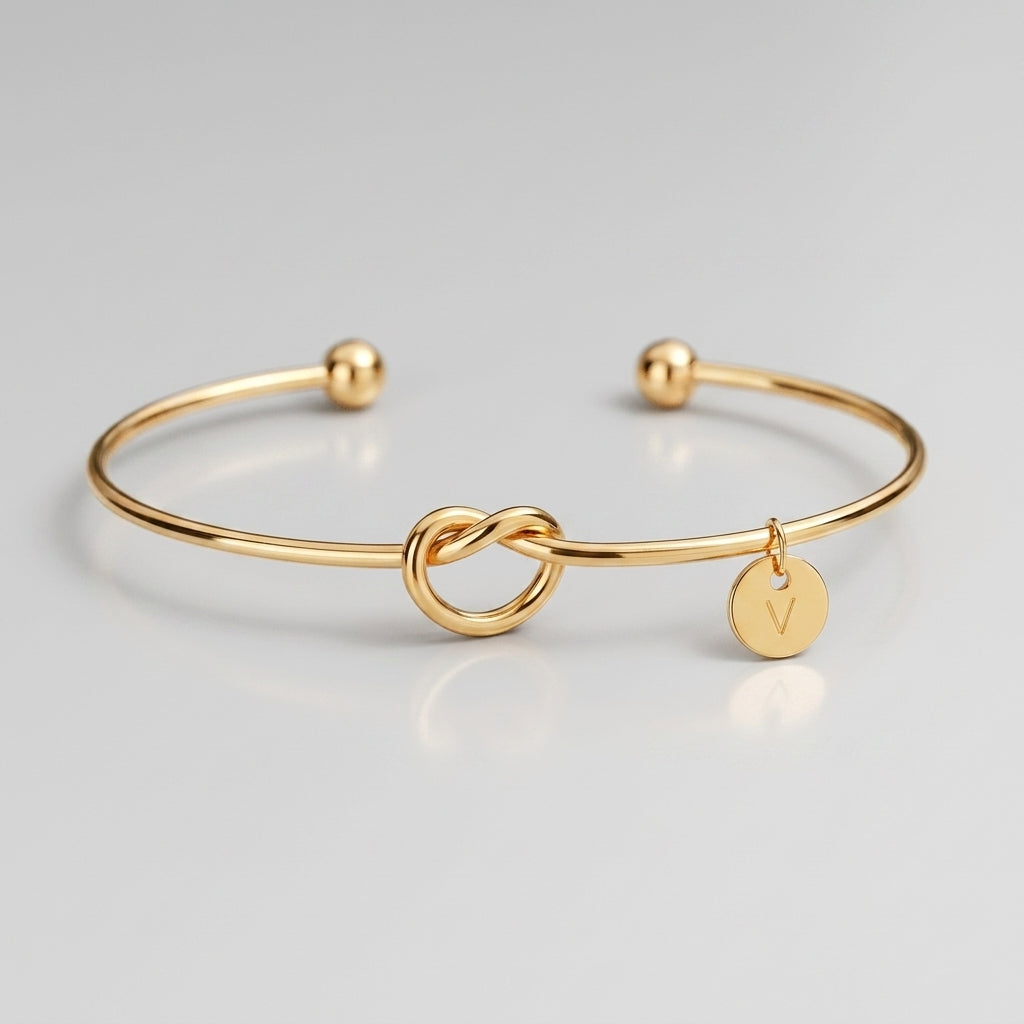 Infinity Bangle Bracelet