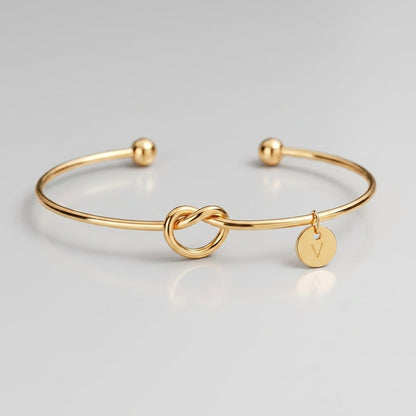 Infinity Bangle Bracelet