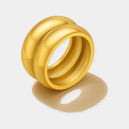 Birdie Stack Ring