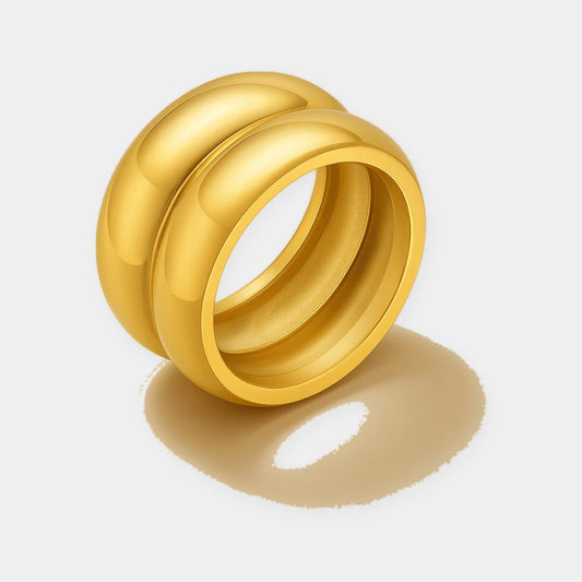 Birdie Stack Ring