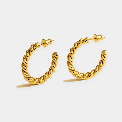 Pastry Hoop Earrings
