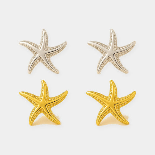 Mini Starfish Earrings