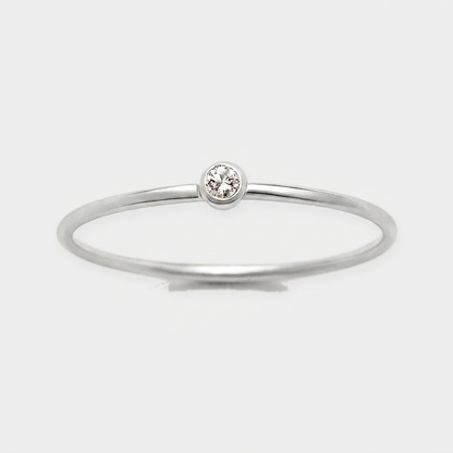 Dainty Birthstone Ring