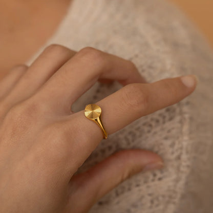 Ellie® Sunburst Rising Ring
