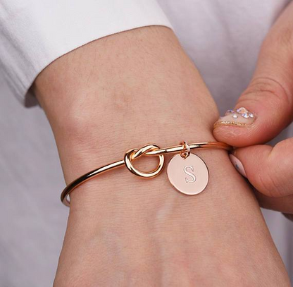 Infinity Bangle Bracelet