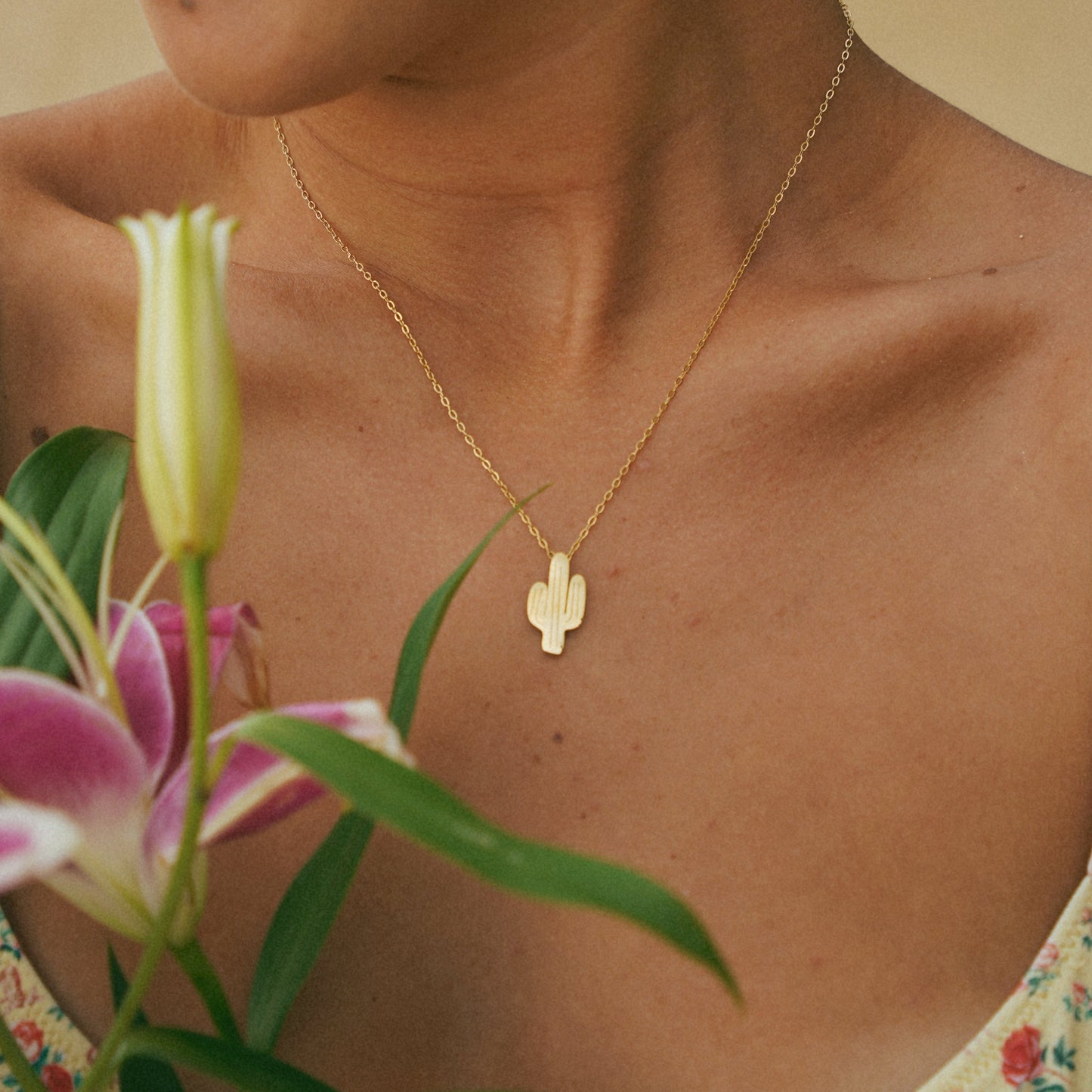 Carina® Cactus Pendant